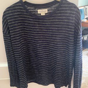 Velvet by Graham & Spencer striped sweater